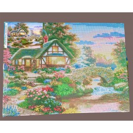 Алмазная мозаика 30x40см.